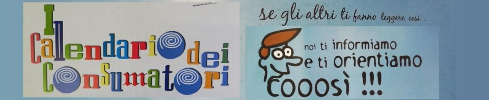 IL CALENDARIO DEI CONSUMATORI